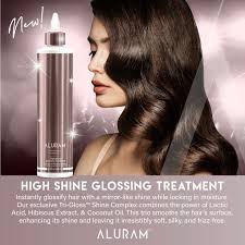 Aluram- High Shine Glossing Treatment 9.75 oz with free 2oz